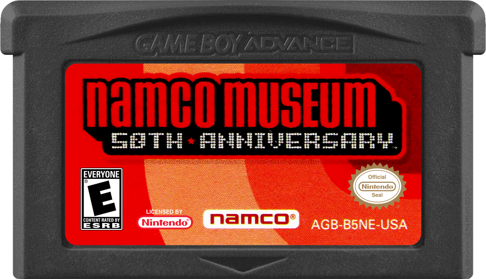 Namco Museum 50th Anniversary media 2 for GameBoy Advance